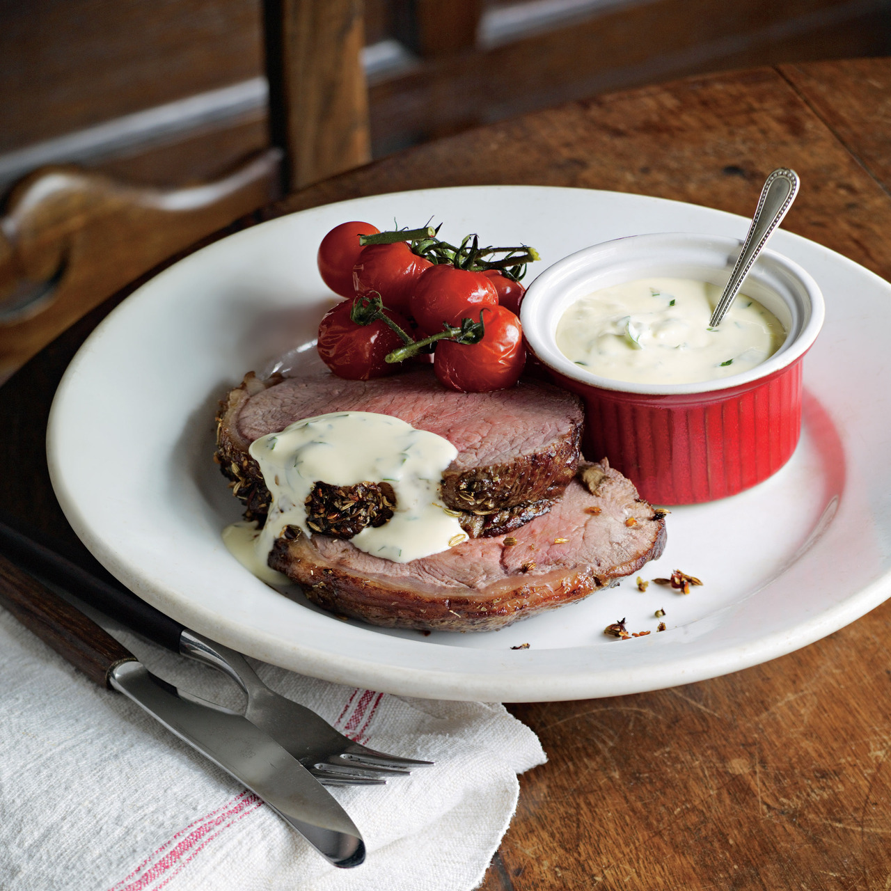 Roast Beef with Gorgonzola Sauce | Cook With M&amp;S